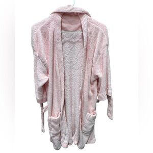 Hotel Collection Soft Pink Plush Robe ONE SIZE FITS ALL